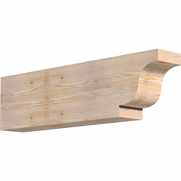 Ekena Millwork Newport Smooth Rafter Tail, Douglas Fir, 5 1/2"W x 10"H x 36"L RFT06X10X36NEW00SDF - main